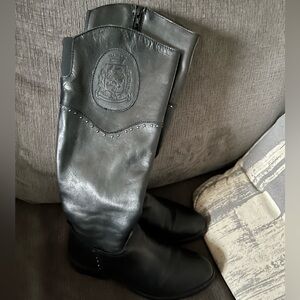 Fru.it Italy Black Leather Boots